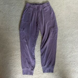 PINK Victoria's Secret Lavender Jogger Pants
